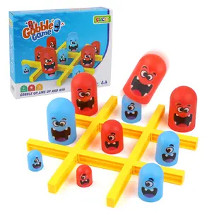 Amazon Hot Selling Puppen Tic Tac-Toe Toy Lustiges Schlangen spiel Puzzle Battle Table Toys für Kinder