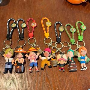Llavero de Anime Japonés One Piece, Colgante de Plástico para Mochila, Llaves de Coche, Regalos para Parejas - Product Image 4