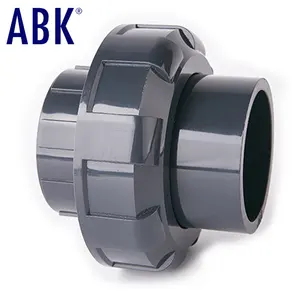 High Quality PVC Pipe Fittings Industrial Grade UPVC Union for Water Supply