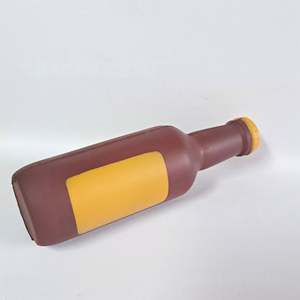 Pelotas Antiestrés Personalizadas con Logotipo, en Forma de Botella de Cerveza, Material PU, Espuma - Product Image 3