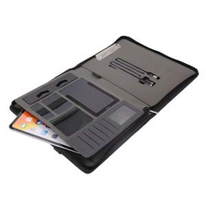 Libreta A5 con Banco de Energía, Cargador Inalámbrico y Memoria USB de 8G, con Logotipo LED y Bolsa con Cierre para Regalos al por Mayor - Product Image 5