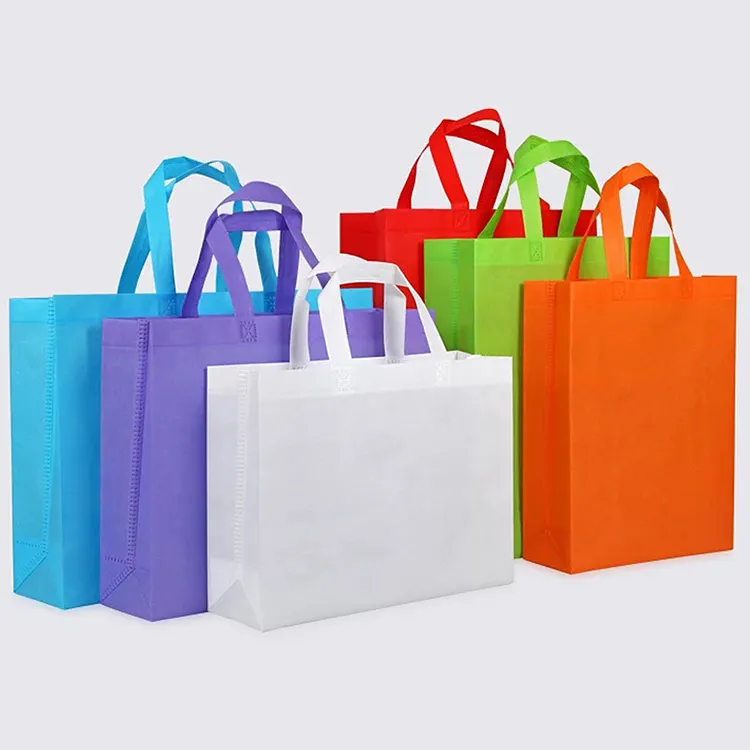 Bolsas no tejidas para compras, recicladas, promocional, con logotipo personalizado
