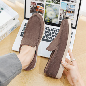 Mocassins pour hommes Printemps-Été Nouveaux Chaussures Décontractées à Semelle Souple à Enfiler pour la Conduite Baskets Polyvalentes Tendance - Product Image 1