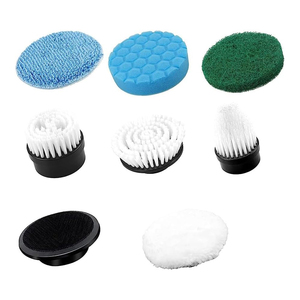 Nettoyeur de sol rotatif électrique sans fil à 3 vitesses, 8 têtes de <span class=keywords><strong>brosse</strong></span> remplaçables, <span class=keywords><strong>brosse</strong></span> de nettoyage de <span class=keywords><strong>douche</strong></span> en plastique durable - Product Image 5