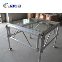 Botte en aluminium de décoration de mariage populaire avec toit DJ spigot truss scène de scène d'événement