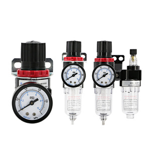 Unidad de Filtro Regulador de Presión para Fuente de Aire Airtac, Separador de Aceite y Agua, Conjunto Neumático Triple - Product Image 3