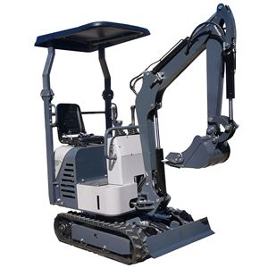 Mini-excavatrice hydraulique 1,2 tonne, godet 0,4 m³, attache rapide, capacité 1200 kg, pompe, moteur, garantie 1 an, usage agricole - Product Image 1