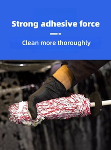 Cepillo de Microfibra para Ruedas, Otras Herramientas de Limpieza para Autos, Cepillo de Detallado, Herramientas de Detallado, Juego de Cepillos para Detallado de Autos, Limpieza <span class=keywords><strong>Automotriz</strong></span> - Product Image 4