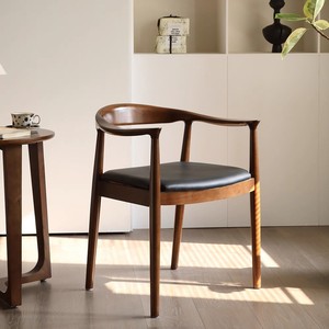 Fauteuil moderne en bois massif - Mobilier personnalisable pour hôtels et maisons, idéal pour <span class=keywords><strong>salle</strong></span> à manger, salon et bureau - Product Image 4