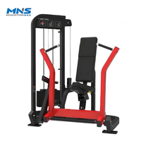Machine de musculation commerciale tout-en-un pour la musculation des pectoraux assis, les presss pectorales et le levage des épaules
