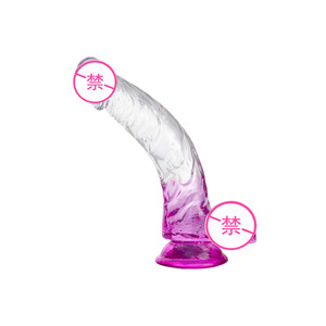 Dildo en cristal <span class=keywords><strong>transparent</strong></span> réaliste de haute qualité, pénis, ventouse puissante, grande taille, dildo en gelée pour femmes et hommes, jouet sexuel - Product Image 5