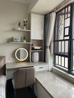 Escritorio de Estudio Moderno en Forma de L con Estantería Integrada, Mesa para Computadora que Ahorra Espacio, Gran Almacenamiento, Muebles para Oficina en Casa, Hecho en Fujian