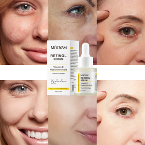 Tüm cilt için uygun Retinol yüz serumu kollajen üretimini teşvik kırışıklıkları azaltmak gözenekleri küçültmek MOOYAM yüz Retinol Serum - Product Image 3