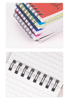 Carnet à spirale A7 mini multicolore à prix abordable, petit carnet de poche pour notes quotidiennes