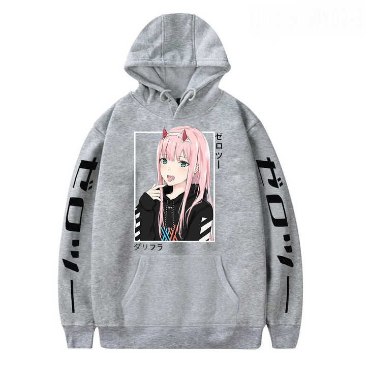 Anime T-Shirts Darling In The Franxx Zero Two Print Men Women