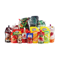 Pochettes souples personnalisées imprimées avec bec verseur pour boissons, aliments, lait, gelée, jus – Emballage plastique réutilisable pour bébés