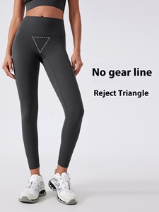Da <span class=keywords><strong>donna</strong></span> da allenamento con elastico lucido a vita alta e abbigliamento sportivo Premium pantaloni da Yoga <span class=keywords><strong>Leggings</strong></span> sport Yoga <span class=keywords><strong>Leggings</strong></span> da <span class=keywords><strong>donna</strong></span> - Product Image 5