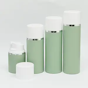 Plastic PP 30ml 50ml 80ml 100ml 120ml Pump Airless Lotion Bottle 150ml Pharmaceutical Packaging