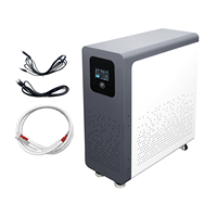 Baterai Penyimpanan Energi Rumah LiFePO4 EU Storage 16kWh 314Ah 51.2V Roda Beroda 16 Paralel 250A DC Breaker