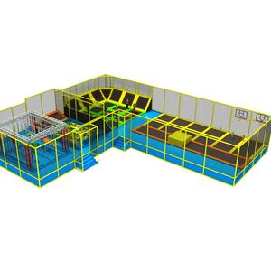 Équipement de parc d'attractions intérieur multifonctionnel sur mesure, grand parc de trampolines intérieur commercial pour enfants - Product Image 6