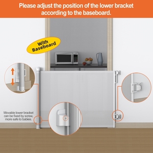 Barrière de sécurité pour porte Prodigy SG018A, barrière de sécurité pour bébé, barrière de sécurité pour animaux domestiques - Product Image 5