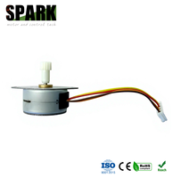Moteur pas à pas à aimant permanent OEM 24V DC PM25 bipolaire 2 phases pour le contrôle de valve/l'impression/les équipements médicaux