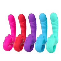 Vibrateur sans fil télécommandé pour femmes, jouet sexuel pour poupées sexuelles, 10 fréquences, rechargeable par USB, bouton en silicone, jouet sexuel langue