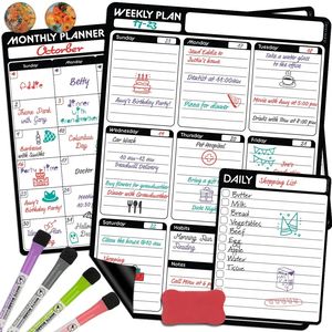 2023Nouveau produit réfrigérateur <span class=keywords><strong>plan</strong></span> hebdomadaire calendrier aimant autocollant <span class=keywords><strong>pour</strong></span> réfrigérateurs - Product Image 6