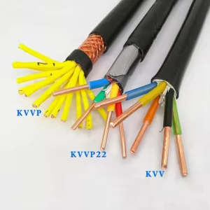Cabo de Controle Industrial Armado KVVP22 com Núcleo de Cobre, Isolamento XLPE e Revestimento de PVC para Transmissão de Instrumentação - Product Image 3