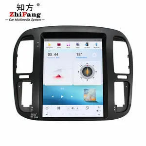 Android 11 écran tactile voiture radio vidéo dvd gps navigation lecteur multimédia Pour Toyota Land Cruiser 98-02 4G LTE