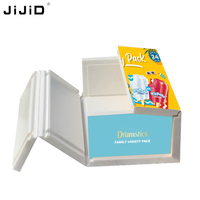 JiJiD Eps boîte en polystyrène boîtes d'emballage de poisson congelé pour 9l boîte isotherme en polystyrène mousse blanche poisson vivant expédition en polystyrène