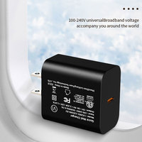 Cargador Rápido USB-C PD de 20W Shenzhen Lvxiangyuan, Adaptador de Corriente con Enchufe Estadounidense, Aprobado por ETL y FCC para iPhone 16, 17 Pro Max y Cámara