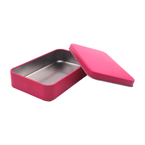 Biểu Tượng Tùy Chỉnh Hình Chữ Nhật Nhỏ Tin Trường Hợp Kim Loại Tin Có Thể Hộp Bạc Hà/Mỹ Phẩm/Rắn Nước Hoa/Brow Xà Phòng/Lip Balm Trượt Hộp Thiếc - Product Image 2