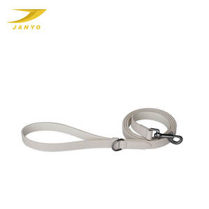 JANYO Correa de perro de cuero genuino impermeable y resistente al desgaste personalizada de alta calidad - Product Image 2