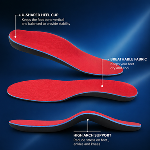 Échantillon Gratuit : Semelles Orthopédiques Confortables et Souples en EVA pour Hommes et Femmes avec Soutien de la Voûte Plantaire - Product Image 4