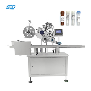 Etichettatrice automatica per tubi di raccolta del sangue per bottiglie di plastica cosmetica - Product Image 1