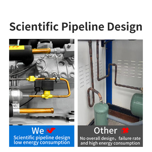 20HP làm mát bằng không khí ngưng tụ đơn vị với 4HP máy nén thành phần cốt lõi động cơ bơm tự động thiết bị bay hơi tủ đông phòng tiết kiệm năng lượng - Product Image 2