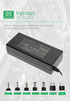 Adaptateur secteur AC/DC 24V 3A 12V 6A 72W Convertisseur d'alimentation AC 100V ~ 240V vers DC 24V 3 ampères Transformateur 12 volts 6 ampères
