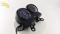 Nouveau compteur de vitesse numérique et tableau de bord pour moto WYAHYA, vente directe d'usine, chargeur USB-12V pour AK125 NKD SL 125