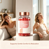 Gummies SYC BIO sans sucre pour la gestion du poids, 60 unités, avec mélatonine et L-théanine, soutien du sommeil, complément quotidien, relaxation