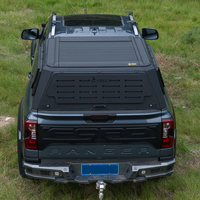Hardtop pour Ford Ranger avec couvercle de benne électrique rétractable intégré, type camper shell