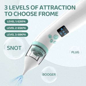 Aspirateur Nasal Électrique <span class=keywords><strong>pour</strong></span> Bébé, Dispositif d'Aspiration Nasale Rechargeable, Nettoyage du <span class=keywords><strong>Nez</strong></span> <span class=keywords><strong>pour</strong></span> Nouveau-nés - Product Image 3