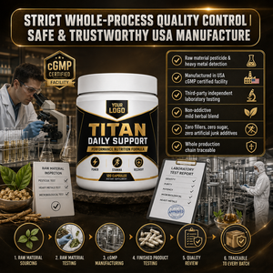 Suplementos Deportivos de Gran Capacidad para Hombres, Aumentan la Masa Muscular, Apoyan la Fuerza, la Resistencia y la Recuperación, Cápsulas de Soporte Deportivo Diario Titan - Product Image 3