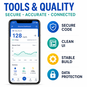 Desarrollo de Aplicaciones Premium <span class=keywords><strong>para</strong></span> el Control de <span class=keywords><strong>la</strong></span> Diabetes <span class=keywords><strong>para</strong></span> IOS y <span class=keywords><strong>Android</strong></span> con Seguimiento de <span class=keywords><strong>Glucosa</strong></span> y Registro de Comidas LionCreate - Product Image 5