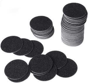 Disques auto-adhésifs de remplacement pour lime à pied, 10 pièces, grain 80 - Product Image 1