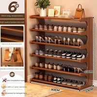 Meuble à chaussures d'entrée pour la maison, gain de place, Nouveauté 2025, idéal pour maison de location, armoire à chaussures simple