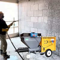Machine à Plâtrer les Murs de Haute Qualité, Machine à Projeter le Ciment et le Mortier Murale