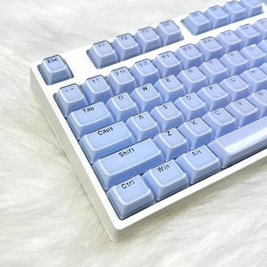 กุญแจเยลลี่-คริสตัลสีฟ้าน่ารักคีย์แคป136คีย์สำหรับ61/68/84/87/98/100เชอร์รี่ Gateron MX Mechanical - Product Image 3