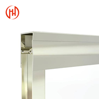 Profils en aluminium anodisé série 6000 personnalisables pour cabines de douche et portes industrielles - Légers, vente en gros disponible