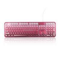 Clavier d'ordinateur filaire avec rétroéclairage RVB, couleur dégradée, logo personnalisé, nouvel outillage d'usine